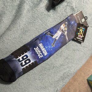 2 pairs Aaron Judge New York Yankees socks new with tags M/L